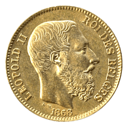 20 Fr België Leopold II