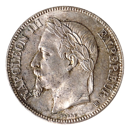 Binnenwaarts Maak los Arthur 5 Fr Napoleon III - Zilveren munt kopen of verkopen?