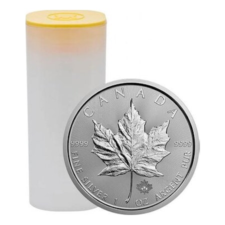 Acheter un tube Maple Leaf de 25 pièces d'argent ?