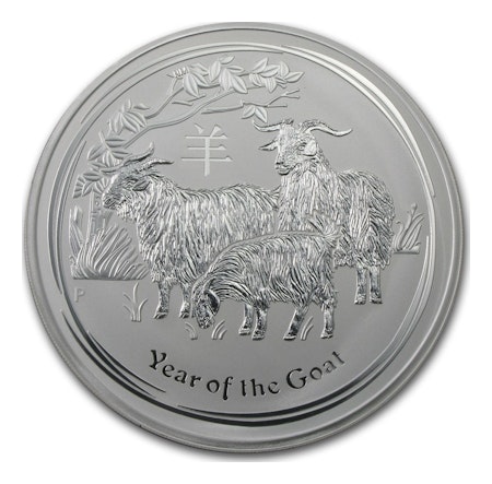 Bedrijf Aja acre 1 KG Year Of The Goat - Zilveren munt kopen of verkopen?